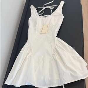 Peppermayo White Mini Dress